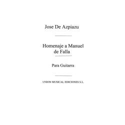 Azpiazu: Homenaje A Manuel De Falla for