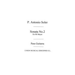 Soler: Sonata No.2 (Garcia Velasco) for Guitar