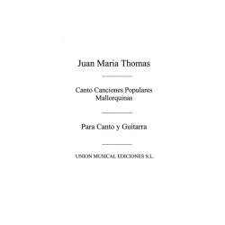 Thomas: Cuatro Canciones Populares Mallorquinas Voice and Guitar