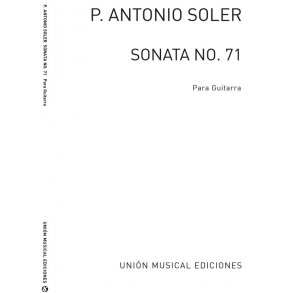 Soler: Sonata No.71 (Azpiazu) for Guitar