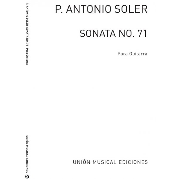 Soler: Sonata No.71 (Azpiazu) for Guitar