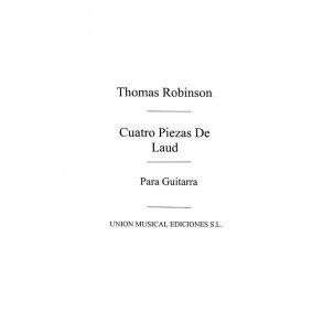 Robinson: Cuatro Piezas De Laud (Azpiazu) for Guitar