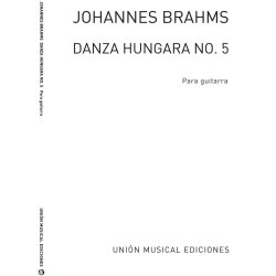 Brahms: Danza Hungara No5 (Garcia Velasco) for Guitar