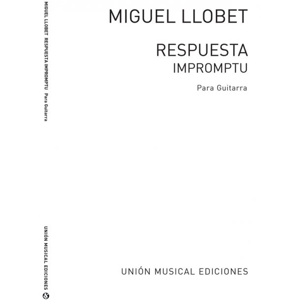 Llobet: Respuesta Impromptu for Guitar