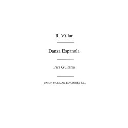 Villar, R: Danza Espanola (Llobet) for Guitar
