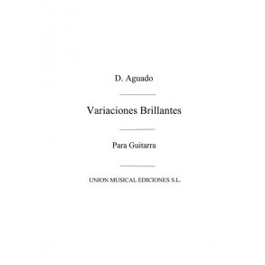 Aguado: Variaciones Brillantes (Tarrago) for Guitar