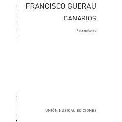 Guerau: Canarios (Azpiazu) for Guitar