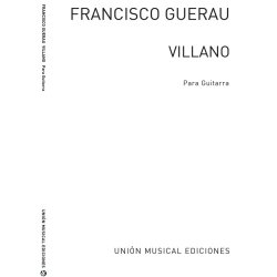 Guerau: Villano (Azpiazu) for Guitar
