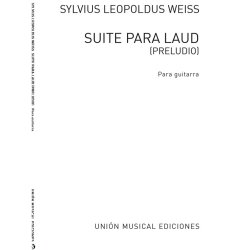 Sylvius Leopold Weiss: Suite Para Laud For Guitar