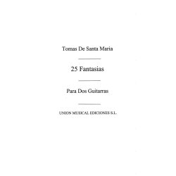 Santa Maria: 25 Fantasias (Azpiazu) for 2 Guitars