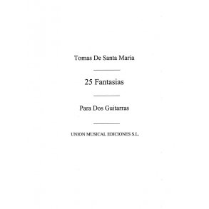 Santa Maria: 25 Fantasias (Azpiazu) for 2 Guitars