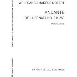 Mozart: Andante De La Sonata No.2 K.280 (Llobet) for Guitar