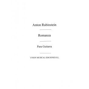 Rubinstein: Romanza (Llobet) for Guitar
