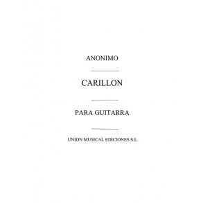 Anonimo: Carrillon (Balaguer)for Guitar