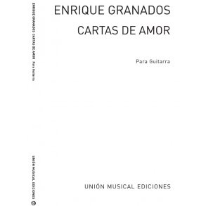 Granados: Cartas De Amor Valses Intimos Op.44 (Azpiazu) for Guitar