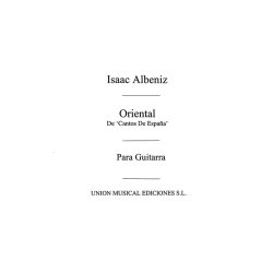 Albeniz: Oriental from Espana (Llobet) for Guitar