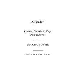Pisador: Guarte Guarte El Rey Don Sancho (Tarrago)