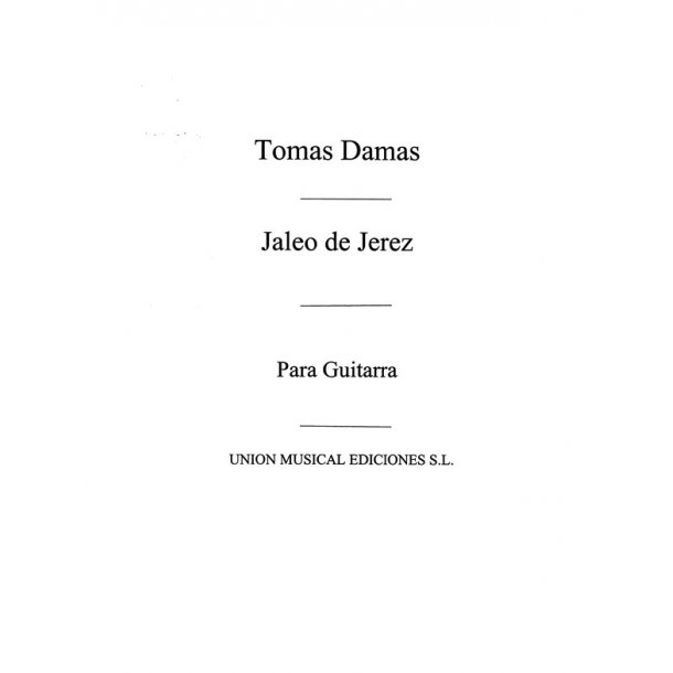 Damas: Jaleo De Jerez (Maravilla) for Guitar