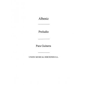 Albeniz: Preludio from Espana (Balaguer) for Guitar