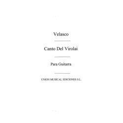 Anonimo: Canto Del Virolai En Honor De La Virgen De Montserrat for Guitar