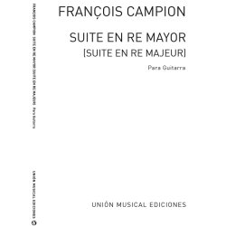Campion: Suite En Re Mayor (Gousse) for Guitar