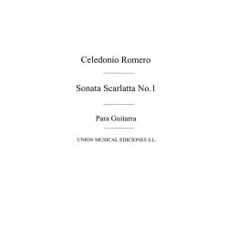 Romero: Sonata Scarlatta No1 for Guitar