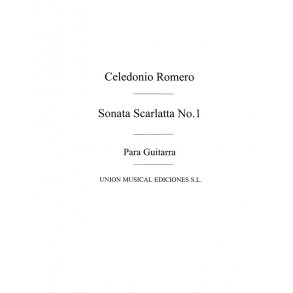 Romero: Sonata Scarlatta No1 for Guitar