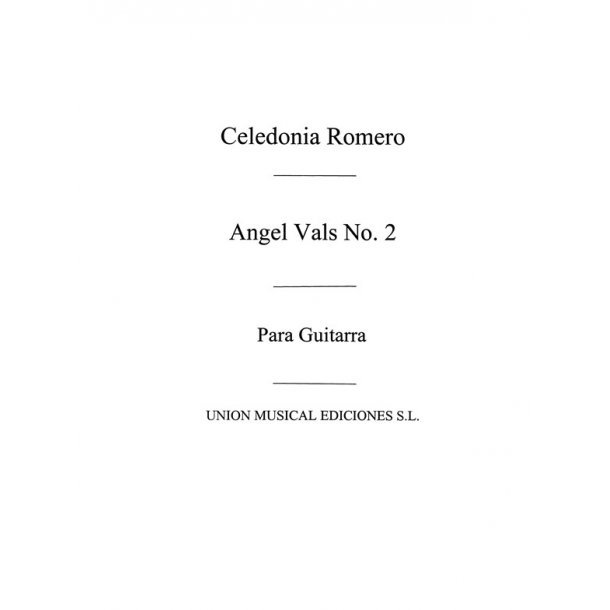 Romero: Angel Vals No.2 for Guitar