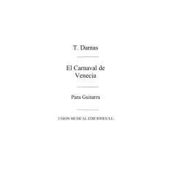 Damas: El Carnaval de Venecia for guitar