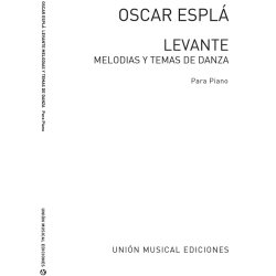 Espla Levante Melodias Y Temas De Danza Piano