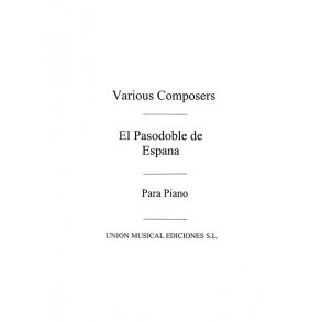 Varios: Album de Pasodobles Toreros for Piano
