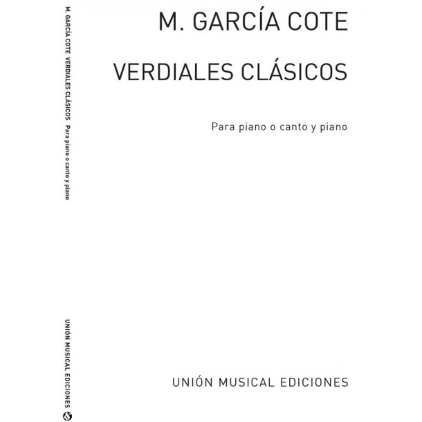 Garcia Cote Verdiales Clasicos Piano