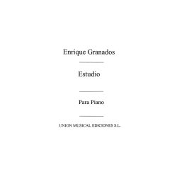 Granados: Estudio Piano See Internal Text, Thank You