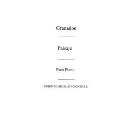 Granados: Paisaje Op.35 for Piano