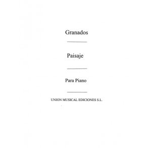 Granados: Paisaje Op.35 for Piano