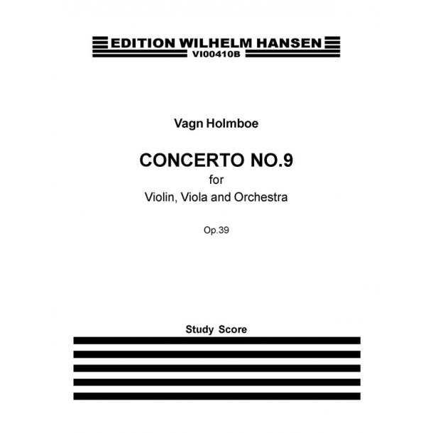 Vagn Holmboe: Concerto No.9 Op.39 M/Sc