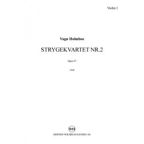 Vagn Holmboe: Strygekvartet No.2 Op.47