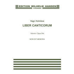 Holmboe Non Est Memoria Op 54a Satb