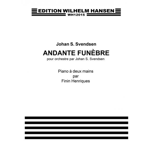 Johan Svendsen: Andante Funebre (Piano)
