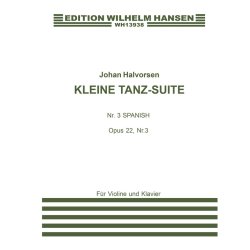 Johan Halvorsen: Kleine Tanz Suite Op.22 No.3
