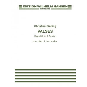 Christian Sinding: Valses Op.59 No.6 in A Flat