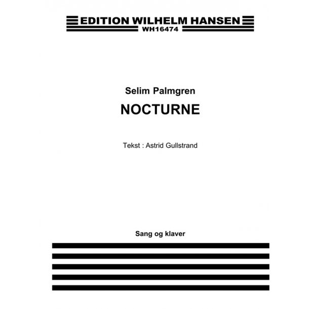 Palmgren Nocturne In Three Scenes