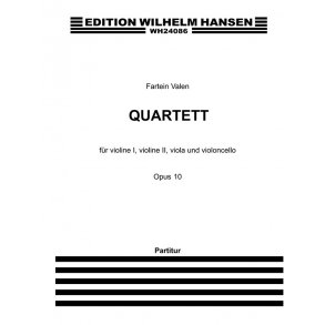 Valen  String Quartet No.1 Op.10 M/S