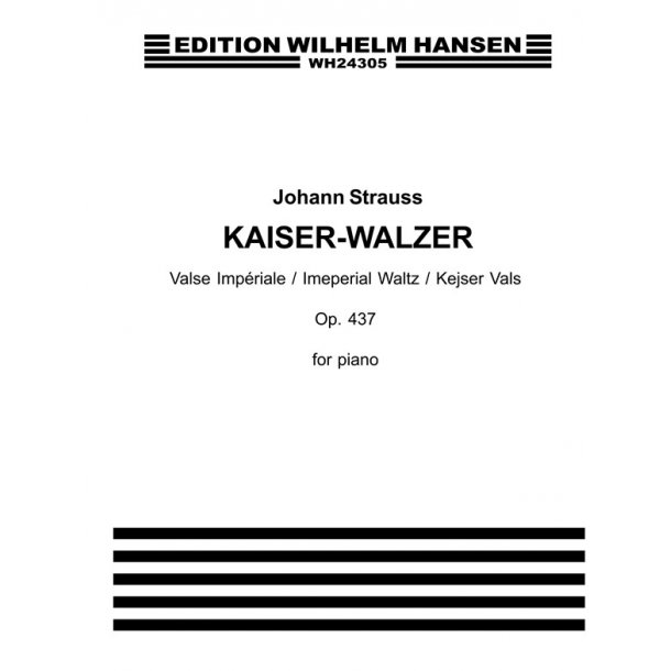 Strauss Emperor Waltz Pf
