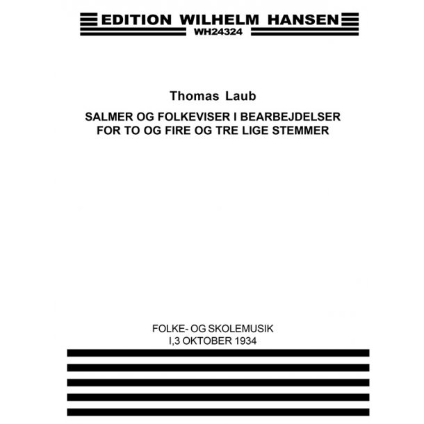 Salmer Og Folkeviser..  Fs 1,3