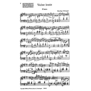 Knudåge Riisager: Valse Lente (Score And Parts)