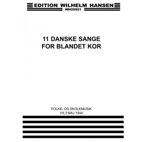 11 Danske Sange..       Fs 7,3