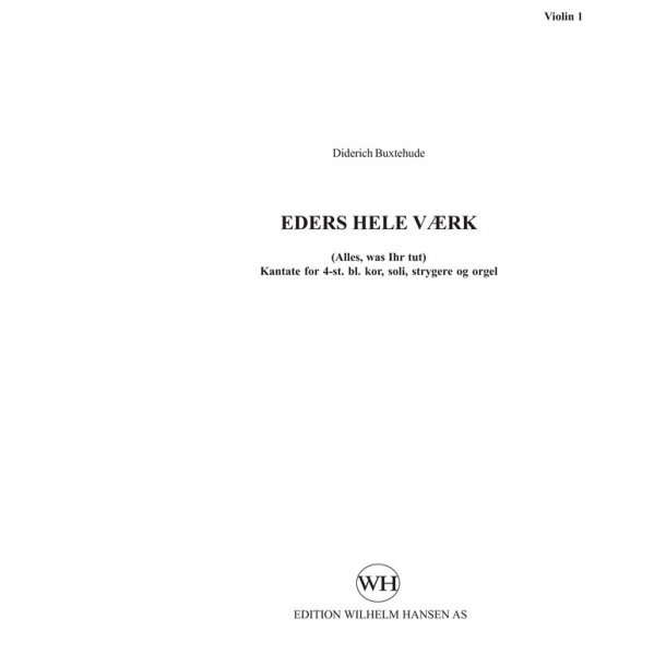 Eders Hele Vaerk Violin 1, Foto