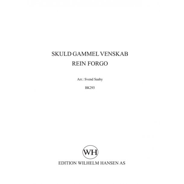 SKULD GAMMEL VENSKAB..   BK293