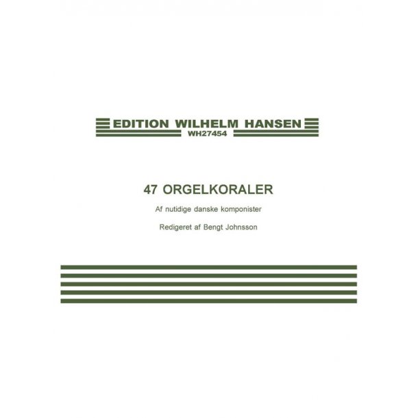 47 Orgelkoraler Af Nutidige..